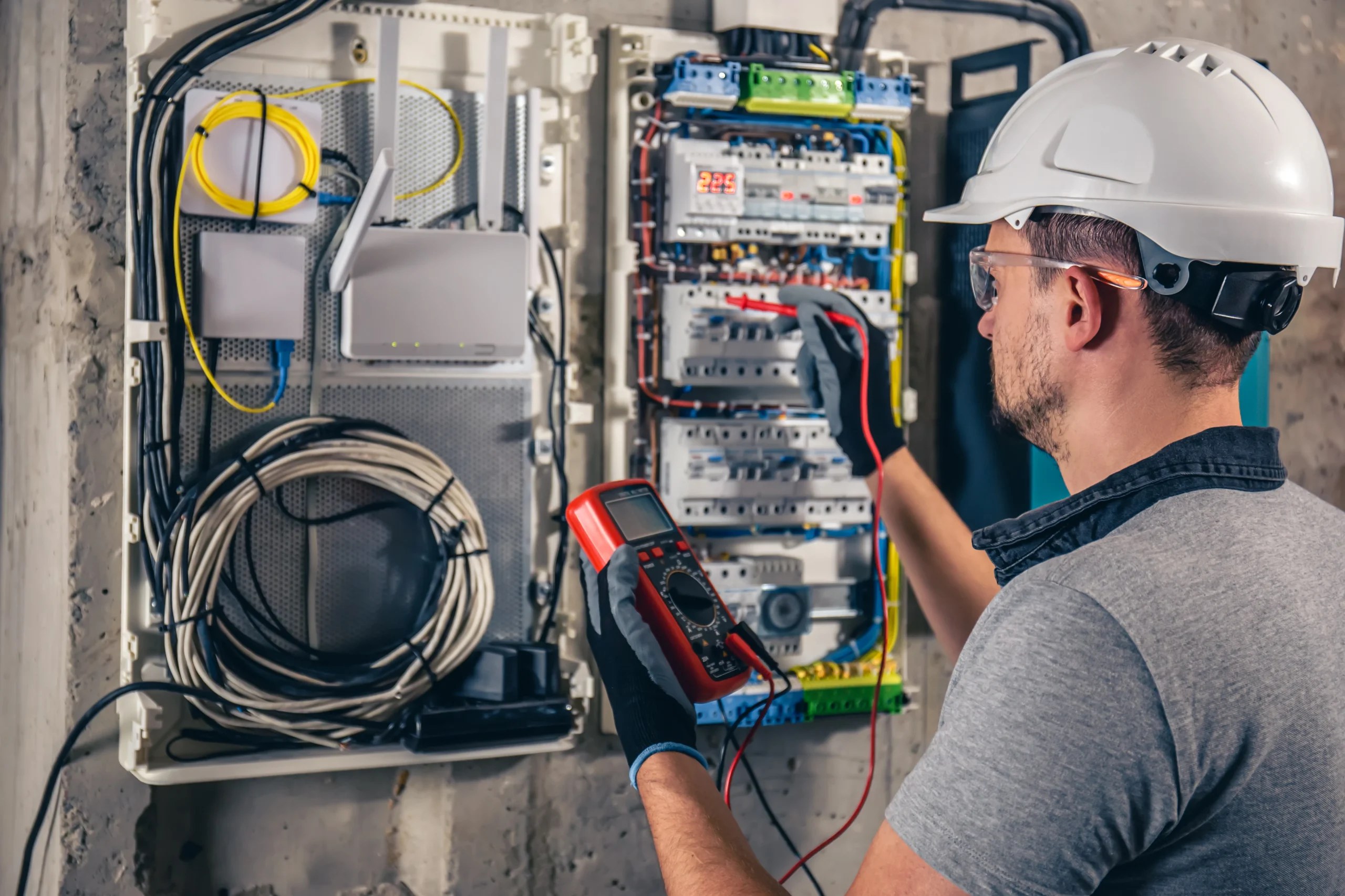 Florida industrial electric services for large scale facilities and complex systems.